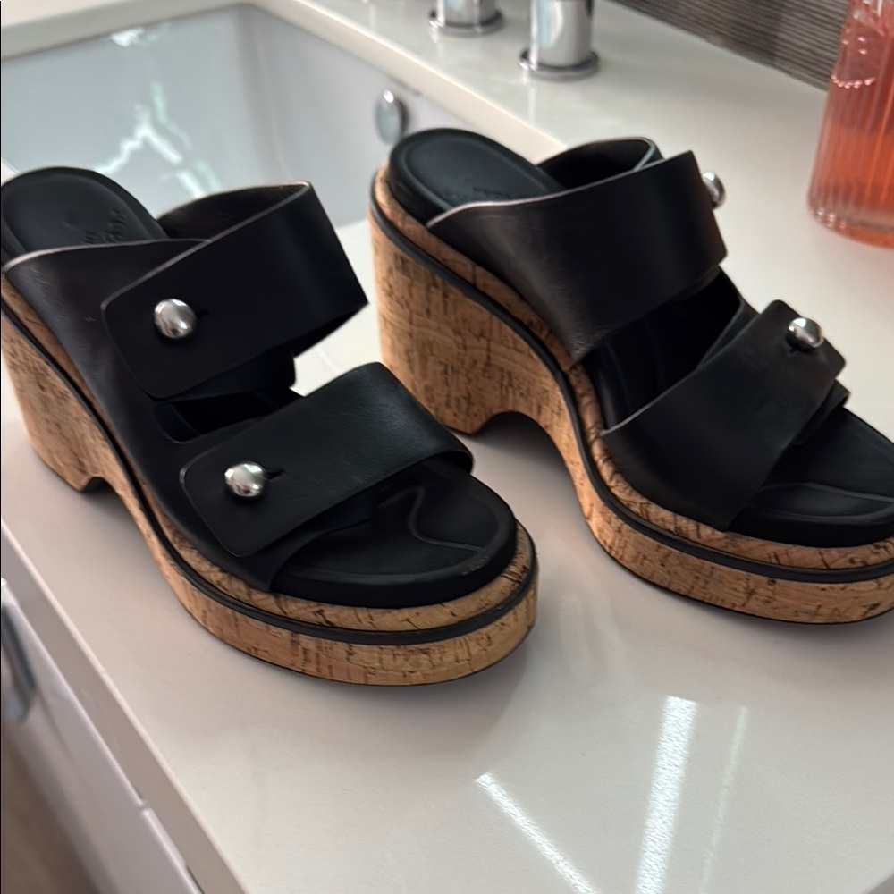 Rag & Bone Sommer Wedge Slides Platform Shoes